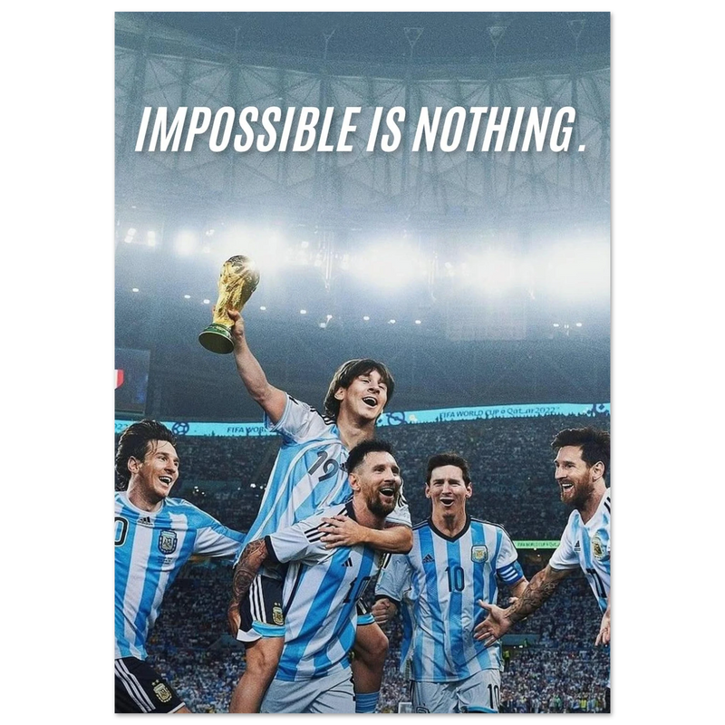 Messi poster