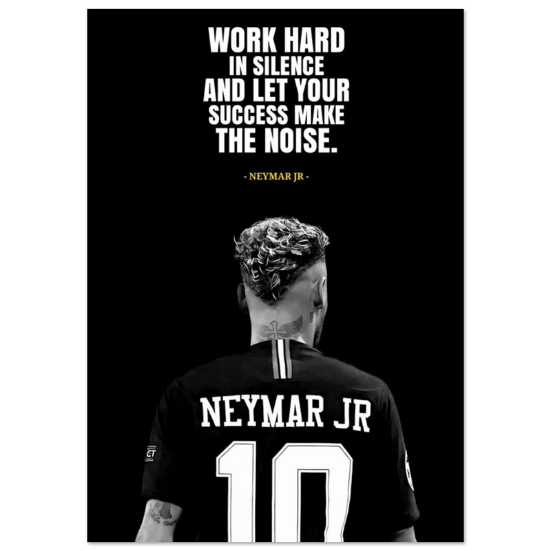 Neymar football poster
