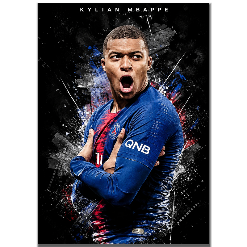 Mbappé PSG poster