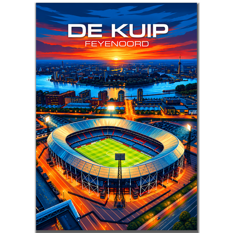 De Kuip Feyenoord - poster