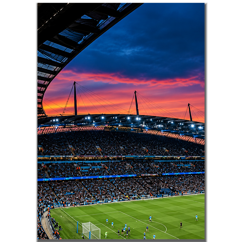 Etihad Stadium Manchester City - poster