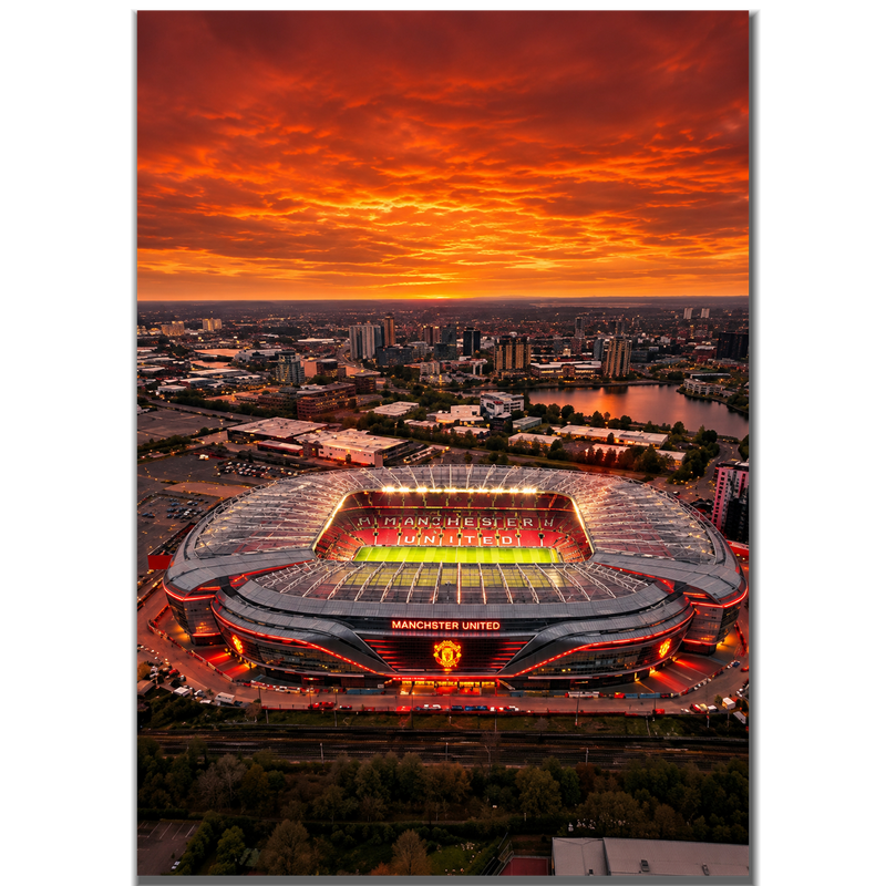 Old Trafford Manchester United - poster