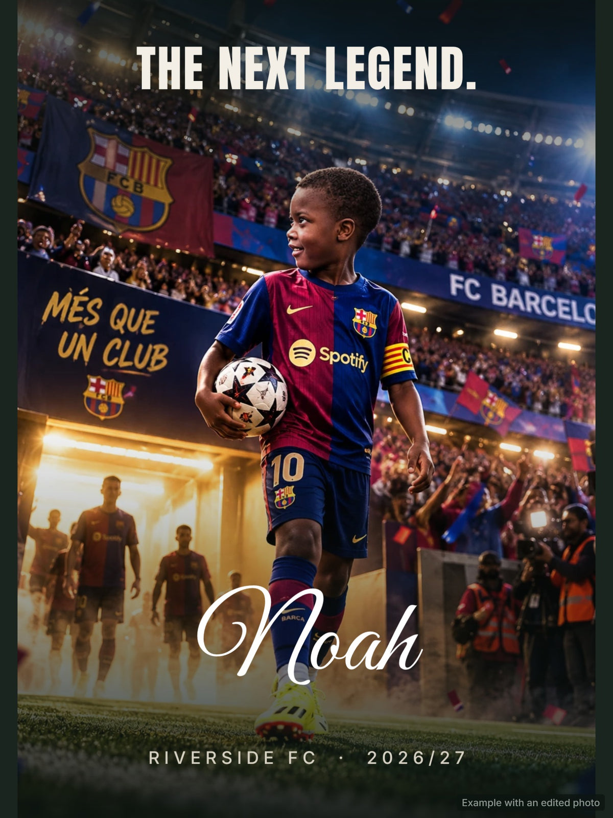 Jouw kind als voetbalster