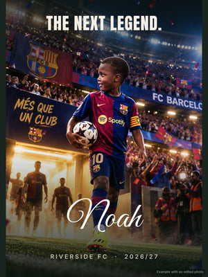 Jouw kind als voetbalster